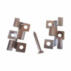 Castorama 100 Clips Et Vis Inox Pour Lame De Terrasse Greendeck Promo Océan Gris