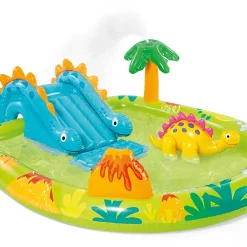 Castorama Aire De Jeux Piscine Gonflable Pour Enfants Intex Dinosaure