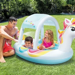 Castorama Aire De Jeux Piscine Gonflable Pour Enfants Intex Licorne