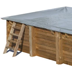 Castorama Bâche D'hivernage Sunbay Pour Piscine Marbella 4,72 X 2,77 M