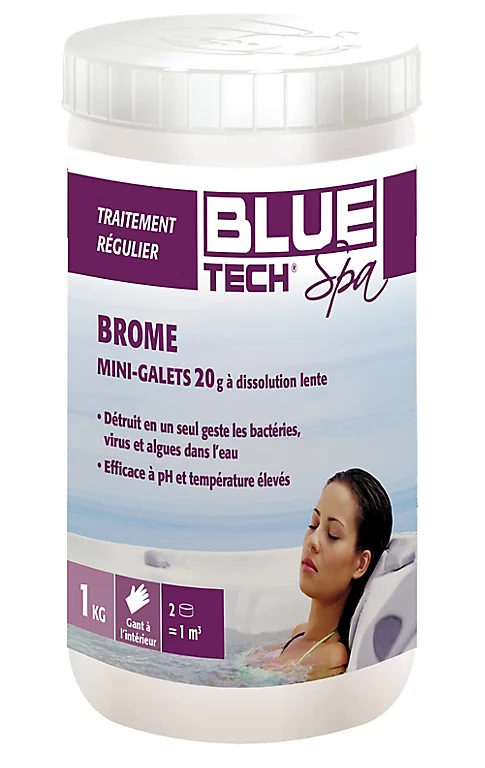 Castorama Brome Spa Blue Tech (mini-galets De 20g) 1kg