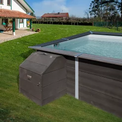 Castorama Coffre De Filtration Composite Pour Piscine H: 0,96m