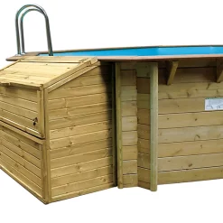 Castorama Coffre De Filtration En Pin H.133 Cm