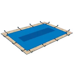 Castorama Couverture Opaque Iceberg Pour Piscine Hors Sol (vendu Au M²)