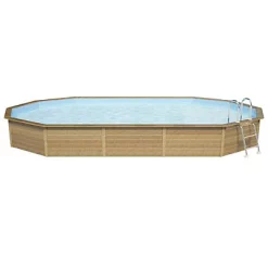 Castorama Piscine Béton Naturalis LDD L.7,87 X L.4,72 X H.1,28 M