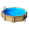 Castorama Piscine Bois Procopi Tropic ø5,05 X H.1,20 M