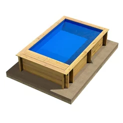 Castorama Piscine Bois Rectangulaire Procopi Pooln Box Junior H.0,76 M