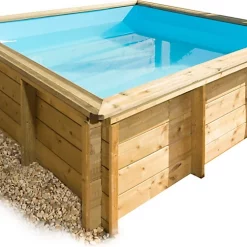 Castorama Piscine Bois Tropic Junior 2 X 2 X H.0,64 M
