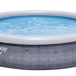 Castorama Piscine Hors Sol Autoportante Ronde Bestway Fast Set™ ø3,96 M