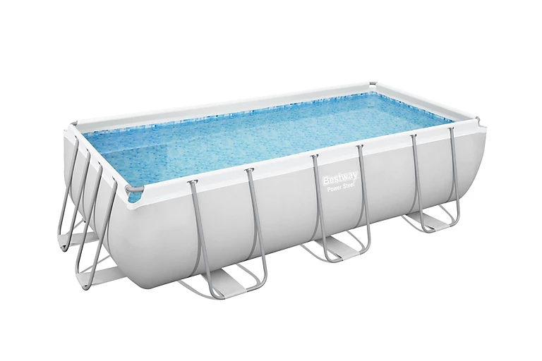 Castorama Piscine Hors Sol Tubulaire Rectangulaire Power Steel 4,04 X 2,01 X H.1 M
