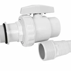 Castorama Vanne D'arrêt 1/4 De Tour Et Embout Cannelé Ø 32/38 Mm